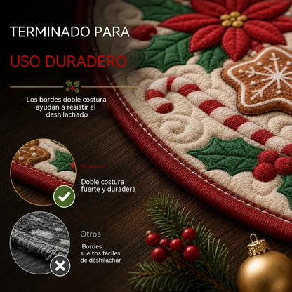 🎄 Vánoční koberec s 3D optickou iluzí