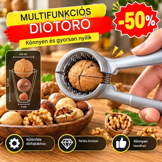 🌰Multifunkcionális alumíniumötvözetből készült diófa csipesz és anyacsipesz