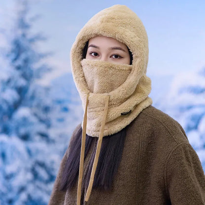 🧣☃Sudadera con capucha de forro polar 3 en 1, una prenda esencial para practicar ciclismo al aire libre en otoño e invierno.