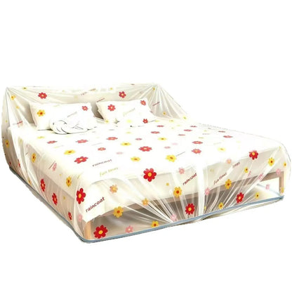 🔥【5 artículo】🎀Funda antipolvo estampada y elástica para cama y sofá