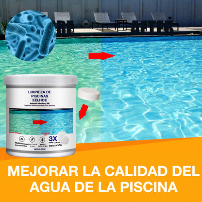🔥Compre 1 y obtenga 1 gratis（2 botella）Pastillas efervescentes para la limpieza de piscinas