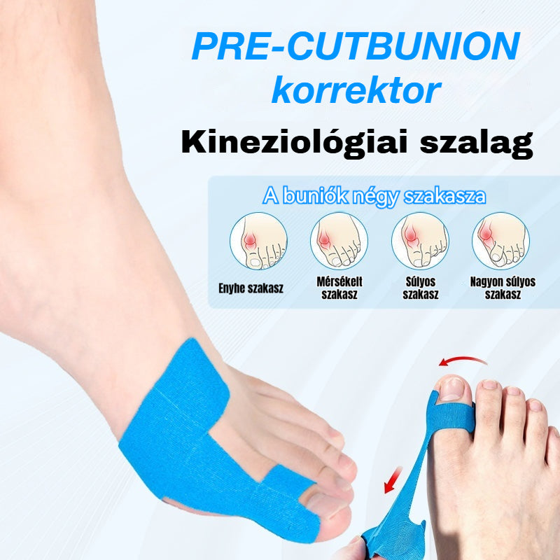 ‼️[50 darab] 👣Lábujj-korrekciós tapasz a lábujj külső eltérésének korrekciójára – tapasz a lábujj külső eltérését okozó izomra