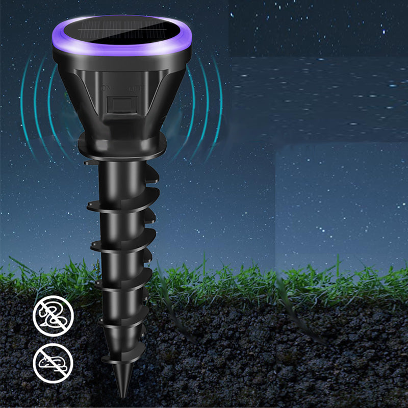 🔥 ¡Más de 100.000 unidades vendidas! 🛡️ Repele serpientes, insectos y roedores, ¡y protege tu hogar! 🏡️ Repelente ultrasónico de ratas con energía solar.