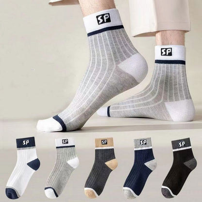 😍🧦【10 pares 26 euros】Calcetines desodorantes de algodón para hombre, nuevos 2026, absorbentes del sudor