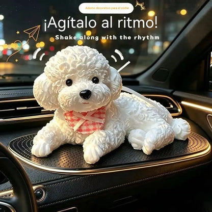 🐶✨Poodle autódísz: a legaranyosabb műszerfal-fejlesztés