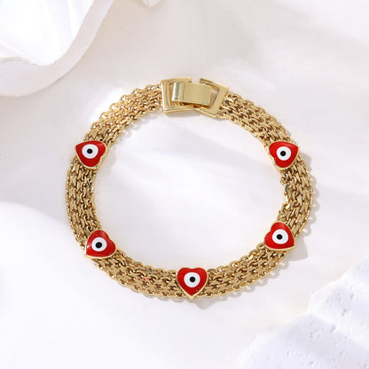🔥【30% OFF】📿 ¡OFERTA POR TIEMPO LIMITADO CON UN 50% DE DESCUENTO! 🌀 Pulsera boho con amuletos y un elefante de la suerte: colgantes simbólicos, forma ajustable, baño de oro y 7 estilos ✨