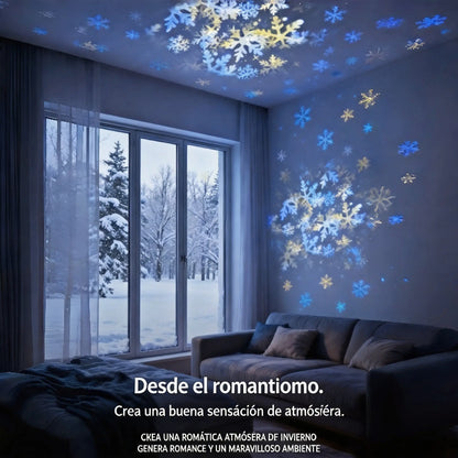 💖🌙【50% de descuento】🌌✨Lámpara proyector de cielo estrellado dinámico | Luz y sombra giratorias, creando una atmósfera de ensueño