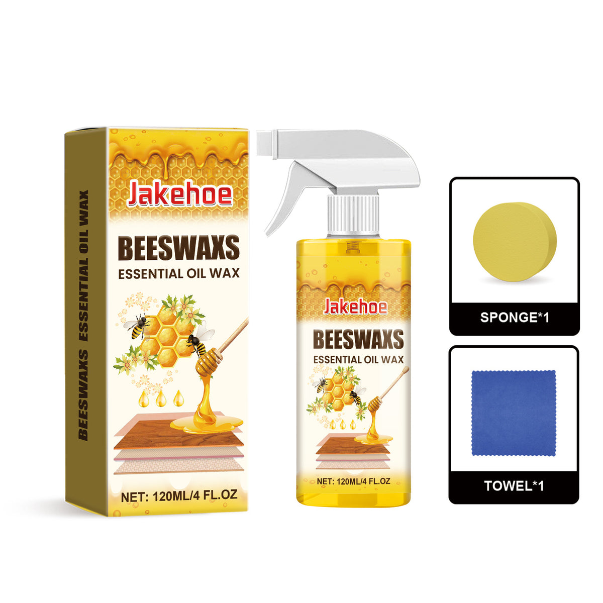 🔥【30% OFF】🔥Oferta especial por tiempo limitado🔥🧼Limpiador y abrillantador todo en uno para superficies de madera, elimina manchas, previene el polvo y aporta brillo.