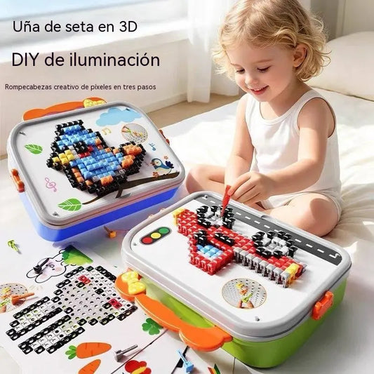🎨 Kreatív, gomba alakú 3D puzzle
