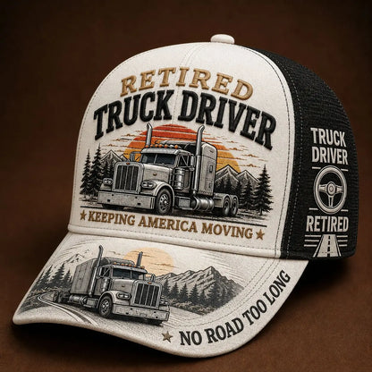 🚛 Sombrero de camionero jubilado