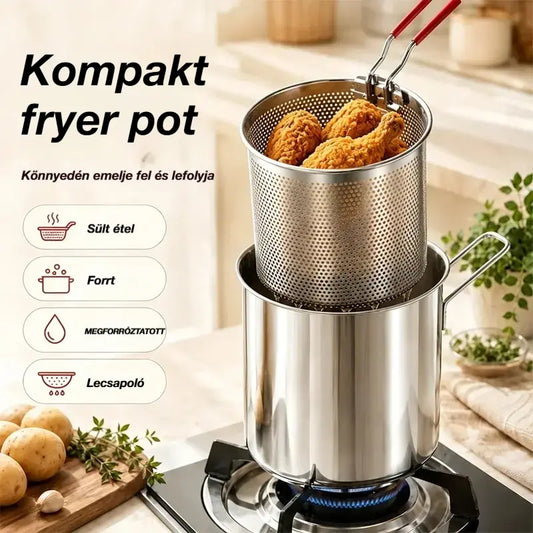 🔥 UTOLSÓ NAP! -50% | Multifunkciós fritőz 304 | Könnyű, gyors és gondtalan főzés 🍳