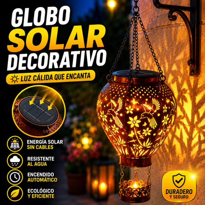 🌞💡Farol de globo aerostático alimentado con energía solar
