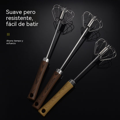 🔥Última oferta especial【Compra 1 y llévate otro gratis】🔥Batidor de huevos semiautomático/manual