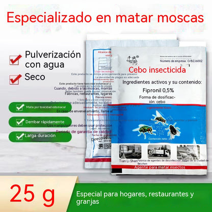 【10 Paquetes】🦟 Especialmente diseñado para el control de mosquitos y moscas en granjas, ¡un paquete puede matar pulgas/saltamontes/cucarachas/moscas/mosquitos!