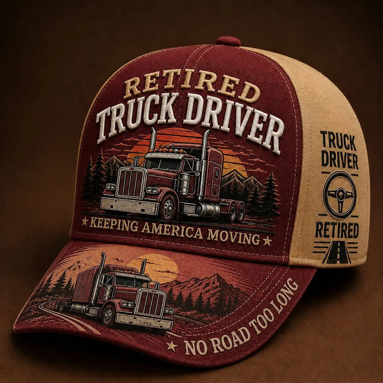 🚛 Sombrero de camionero jubilado