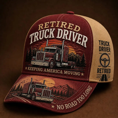🚛 Sombrero de camionero jubilado