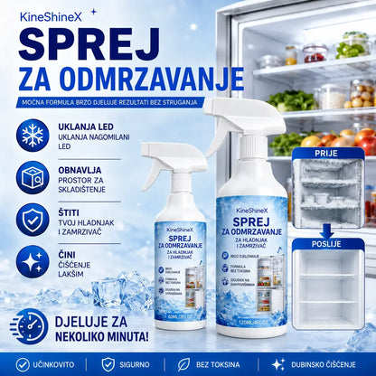 🔥【Kupite 1, dobijte 1 gratis】❄️ Novi sprej za odmrzavanje iz 2026. 🧡 Brzo uklanja led iz zamrzivača