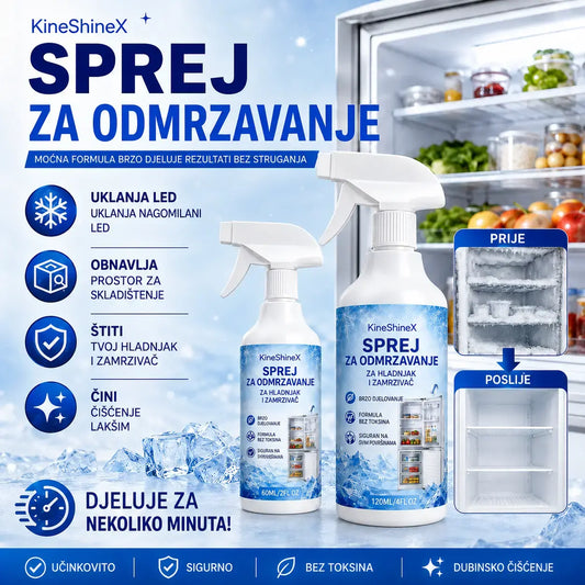 🔥【Kupite 1, dobijte 1 gratis】❄️ Novi sprej za odmrzavanje iz 2026. 🧡 Brzo uklanja led iz zamrzivača