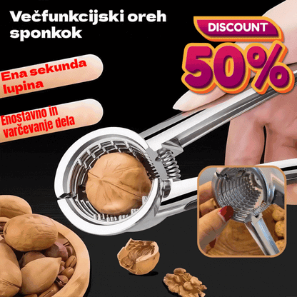 🌰【Kupite 1, dobite 1 brezplačno】Večnamenski lupilec orehov