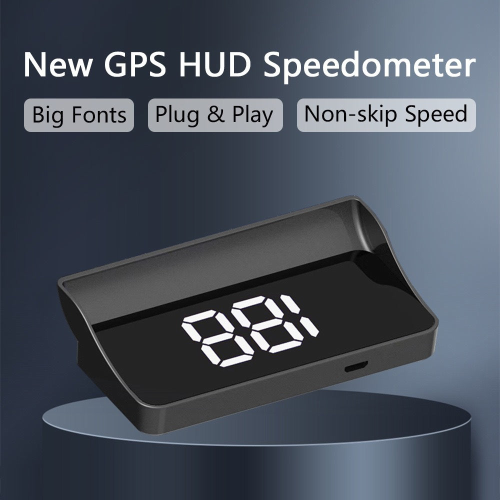 【Navegación GPS militar suiza "Evite el castigo"】Nuevo velocímetro y tacómetro GPS con pantalla HUD
