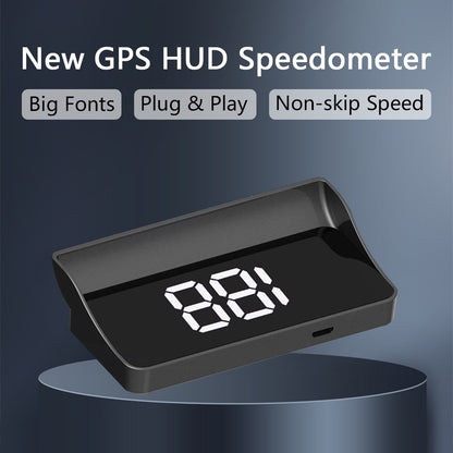 【Šveitsi sõjaväe GPS-navigatsioon vältimishoiatusega】Uus GPS-spidomeeter ja tahhomeeter HUD-ekraaniga