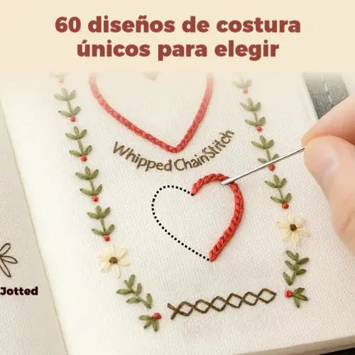 📖Libro de costura, 🧵✨Un libro de muestras de costura para entusiastas del bordado de lino