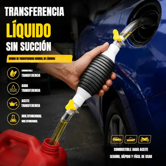 🚗Este kit de bomba de sifón manual incluye una manguera IM, una bola de bombeo de goma y dos abrazaderas para manguera. Es adecuado para transportar líquidos como combustible, agua y aceite, y puede utilizarse en automóviles, barcos y motocicletas.