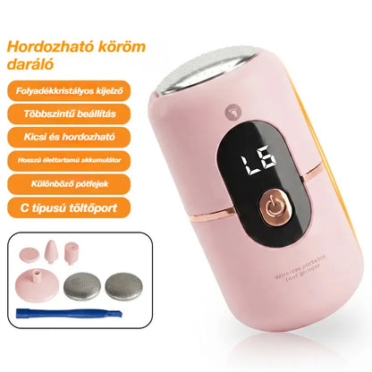 ✅Új 5 az 1-ben elektromos lábkerék, kompakt automata lábpedikűr kerék