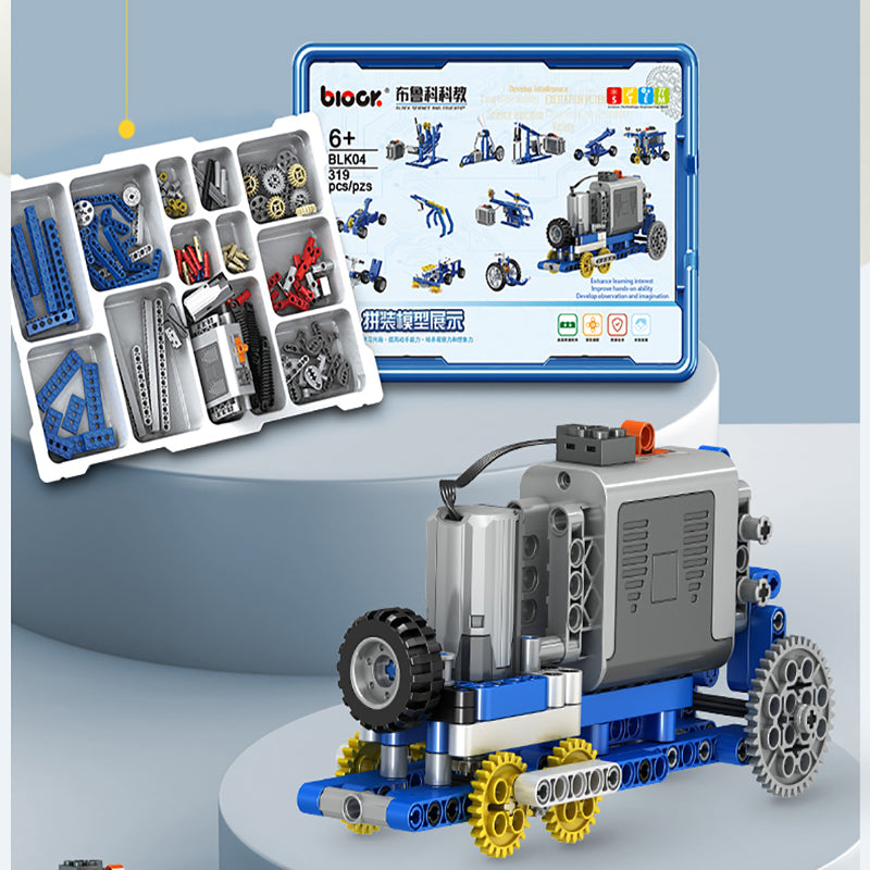 🏆【Vásároljon 1-et, kapjon 1-et ingyen】🤖Programozható elektromos építőkocka oktatójáték