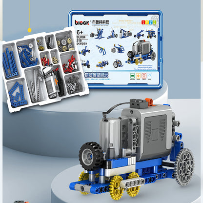 🤖🧩 【50% de descuento por tiempo limitado】Robot constructor eléctrico tipo LEGO para niños