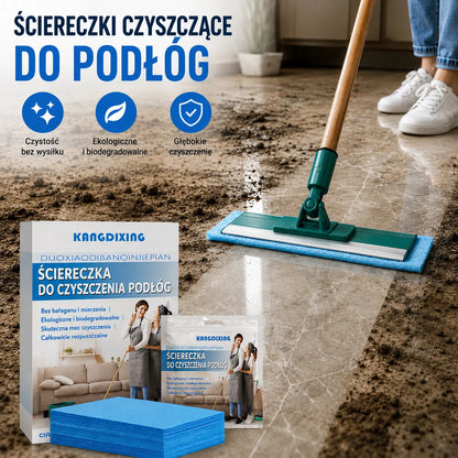 🧹✨ 【4 opakowania – 240 tabletek】Antybakteryjne i dezodorujące wielofunkcyjne tabletki czyszczące | Odpowiednie do podłóg drewnianych, laminatów, płytek i ścian przyczep kempingowych
