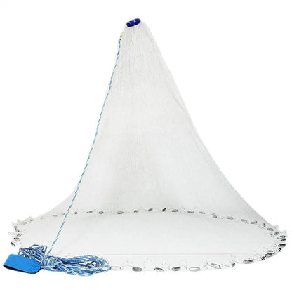 🎣 50% KEDVEZMÉNY KORLÁTOZOTT IDEIG! ✨ Könnyen használható dobóháló: tartós háló, gyorsan süllyedő, sokoldalú 🌊