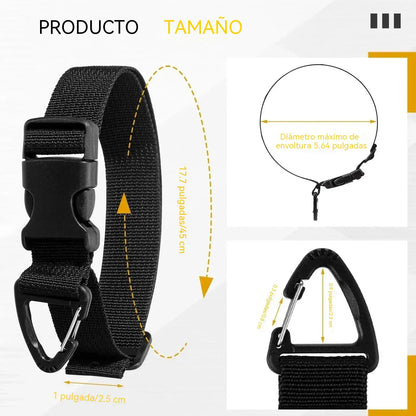 🔥【Compra 5 y llévate 5 gratis】🔥【10 artículos】Correas ajustables para organizar cables de extensión