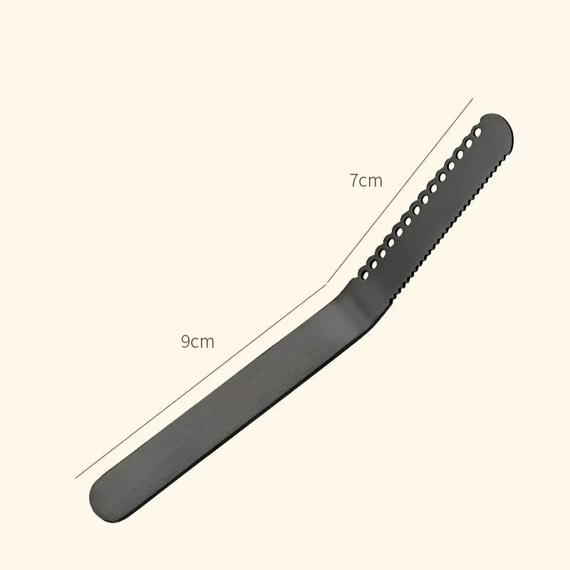 🔥【Compra 1 y llévate 1 gratis】🧈Cuchillo y espátula para mantequilla profesional 3 en 1 de acero inoxidable 304