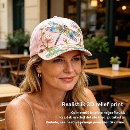 🧢Moodne esmaklassiline nokamüts 3D-tikandiga, päikesekaitse ja varjutusega
