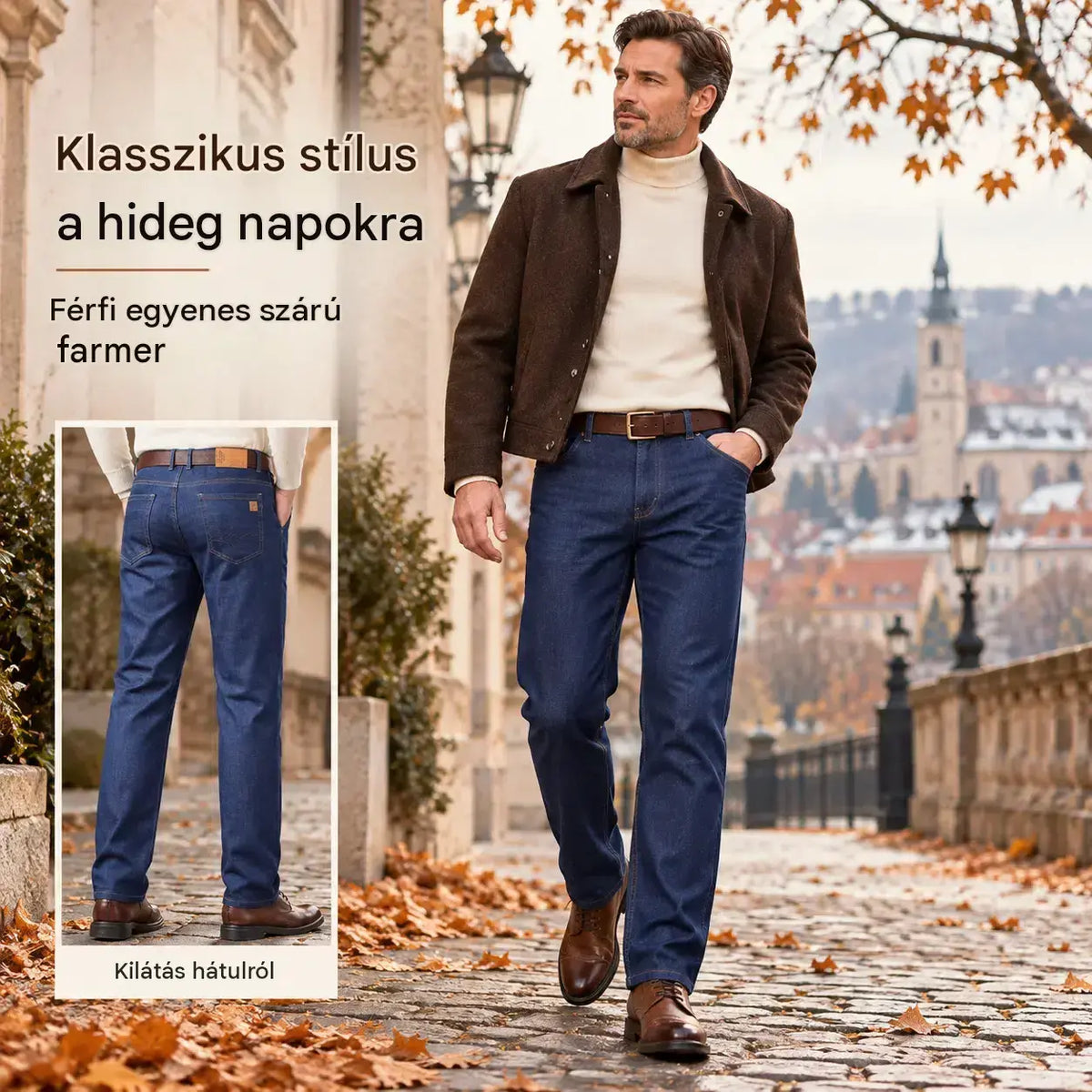 🔥🔥 【60–110 kg】👖👖 Férfi farmernadrág nagy méretben – Egyszerű, lezser és sokoldalú