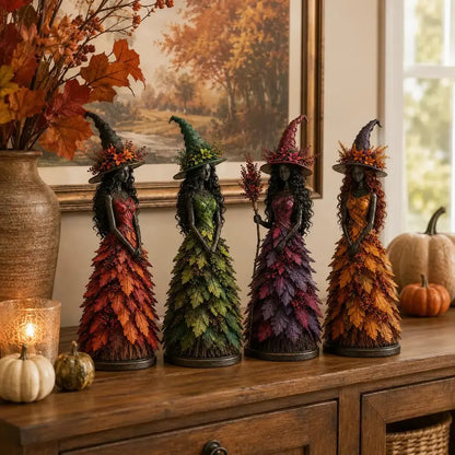 🧙‍♀️ Figura de bruja encantada de otoño