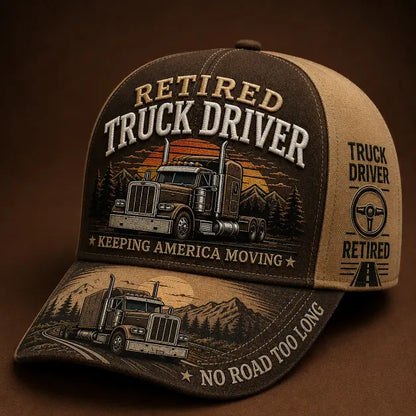 🚛 Sombrero de camionero jubilado